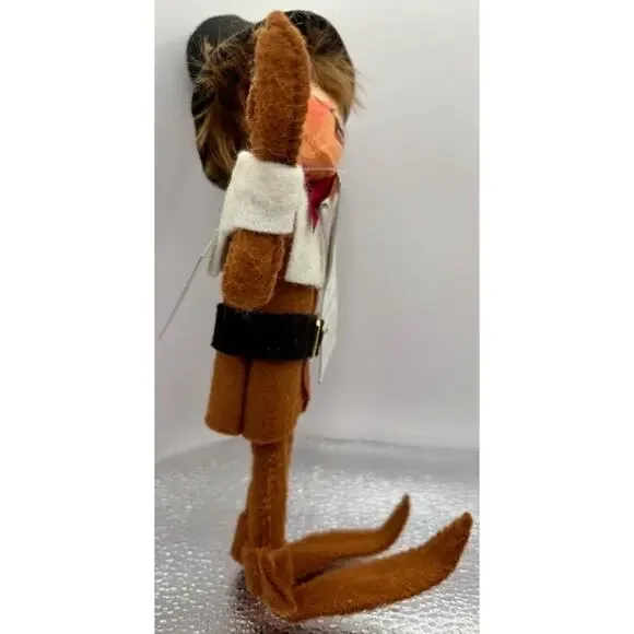 Annalee Pilgrim Boy Elf 2008 Annalee Mobilitee 9" Doll 351208 - Tag - Picture 6 of 8